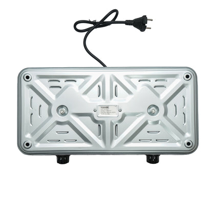 Electric stove 220V, with 2 burners 2000W, 470x250x70mm