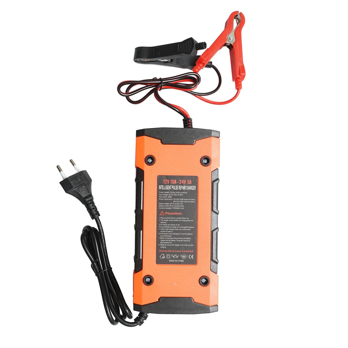 Charger, digital battery charger for car/motorcycle, with repair function 12V/24V