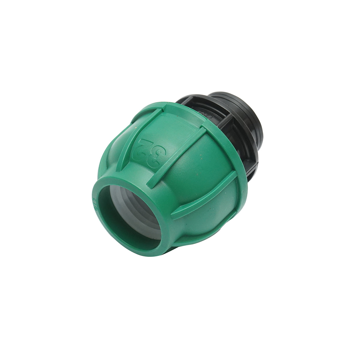Compression fitting with inner thread D32mmx3/4 inch, PN10 Bar for irrigation systems