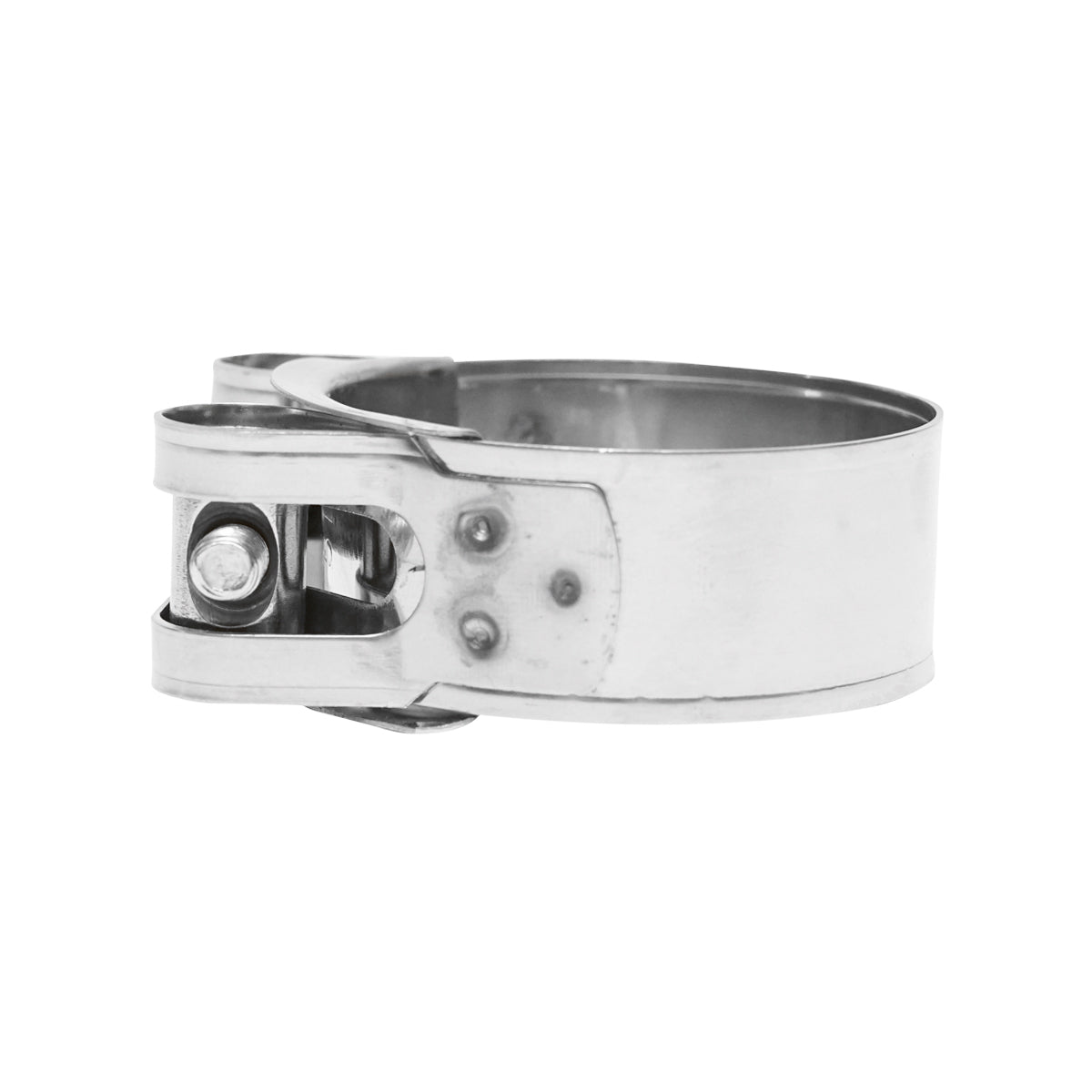 Force collar, stainless steel clamp with screw 201 for hoses 48-51mm Breckner Germany