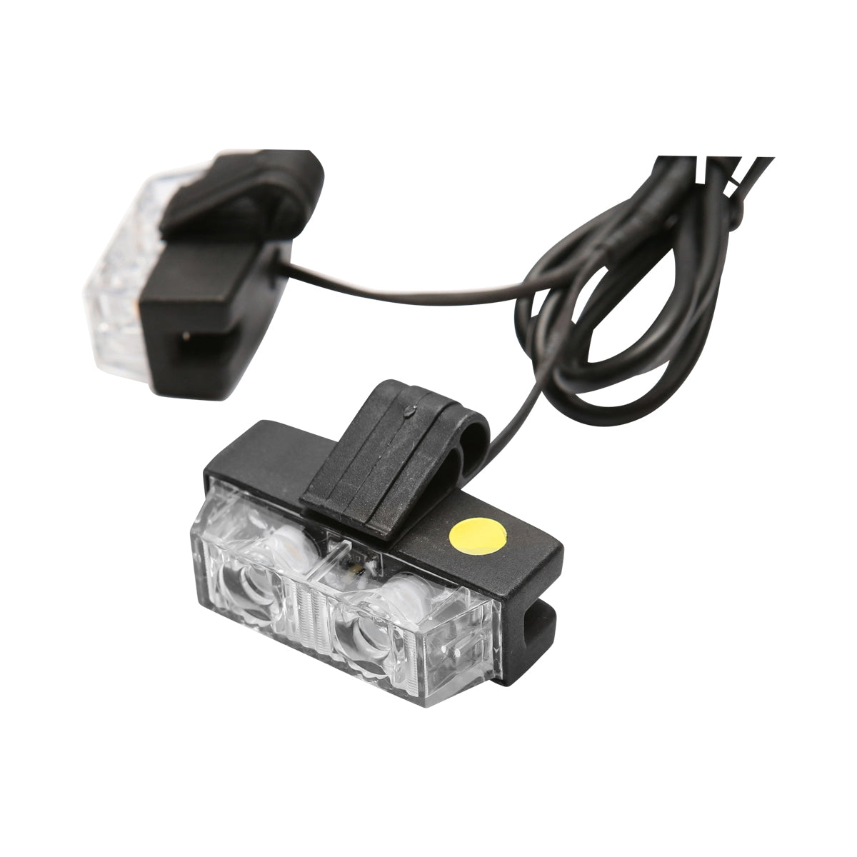 Set of 8 strobe lights with 2 LED lights, yellow light 12V Breckner Germany