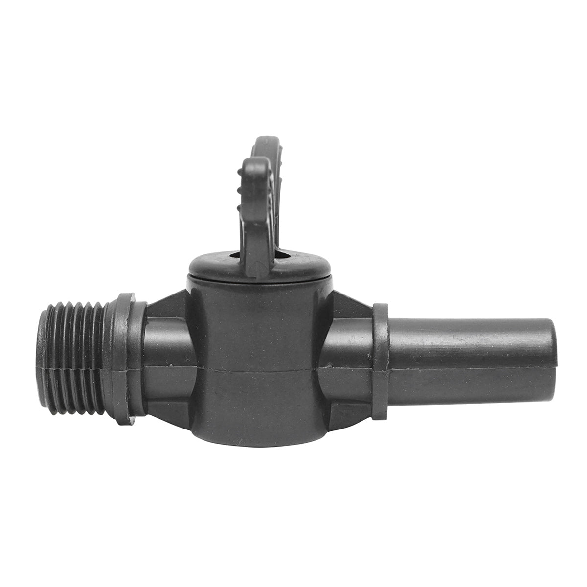 Plastic tap 1/2 x fi 16mm for milking machine Breckner Germany