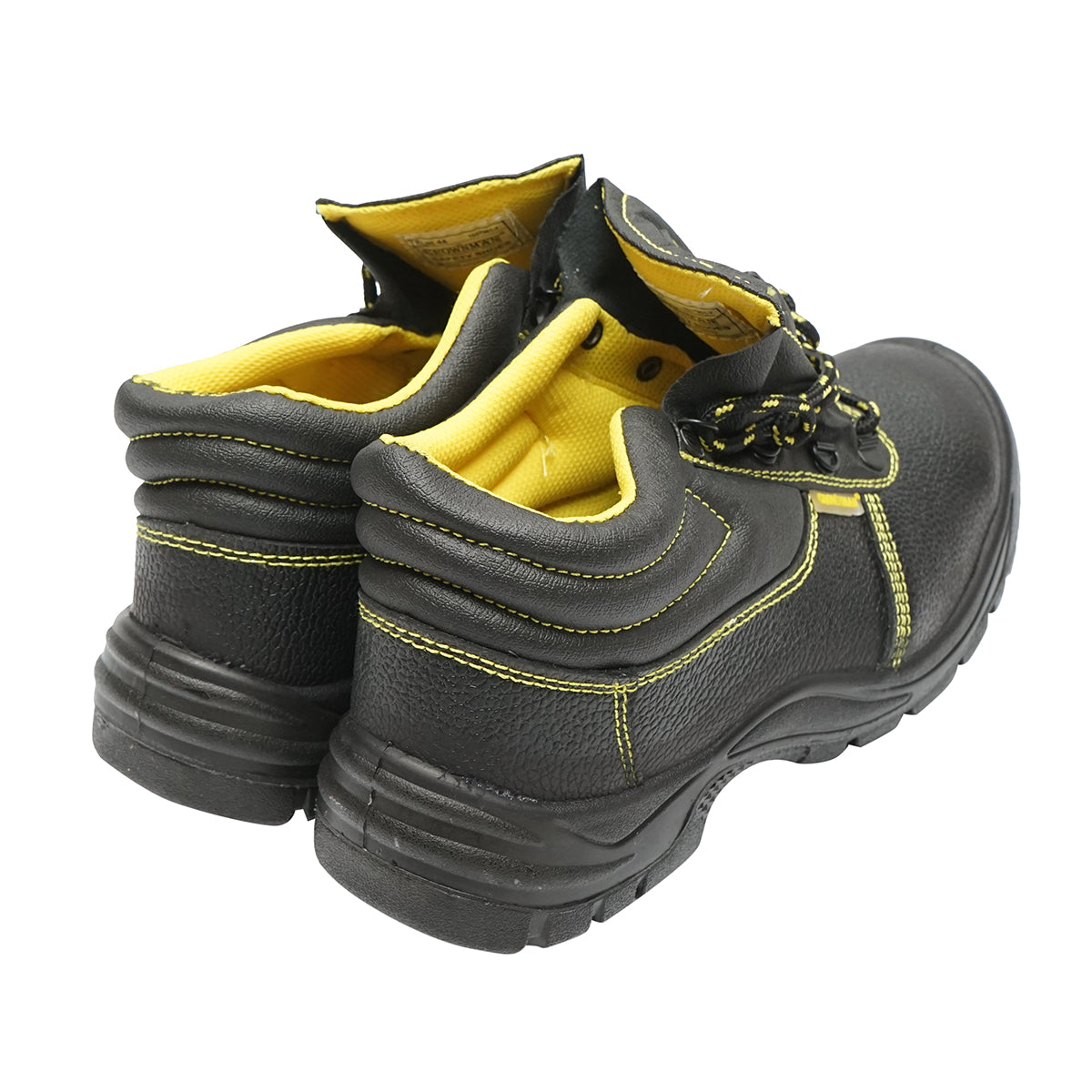 Protective boots with toe cap and steel sole insert, size 44 Crownman