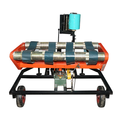 Baler wrapping machine 500/610x700mm with HONDA GX160 4.8HP gasoline engine, pull start