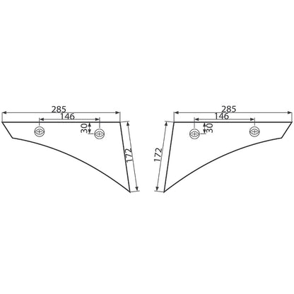 Cormana right chest Kverneland 73250