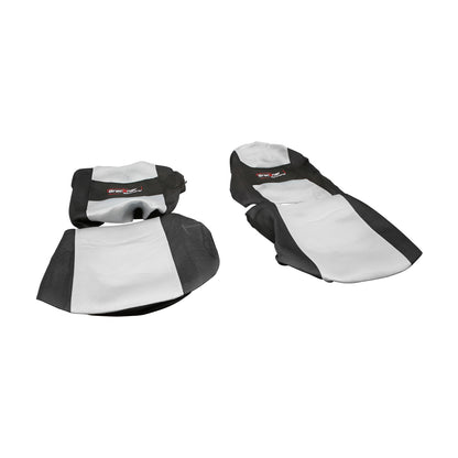 Set of universal black gray chair covers Breckner Germany