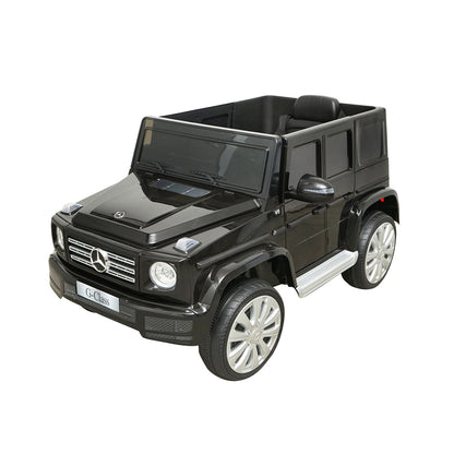 Electric car with 6V/7Ah battery and remote control for children Mercedes G500 JJ2077 black