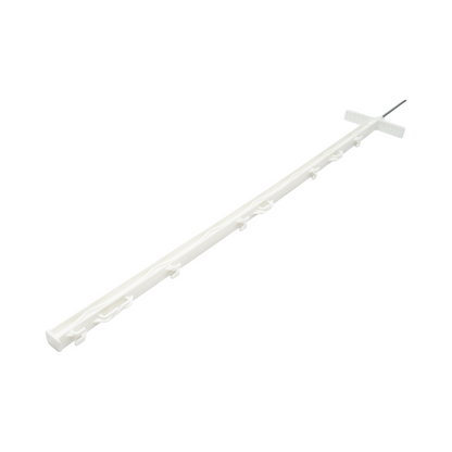 Plastic post 1050mm white for electric fence wire Breckner Germany