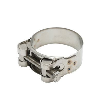 Force collar, stainless steel 304SS clamp with screw for hoses 48-51mm Breckner Germany
