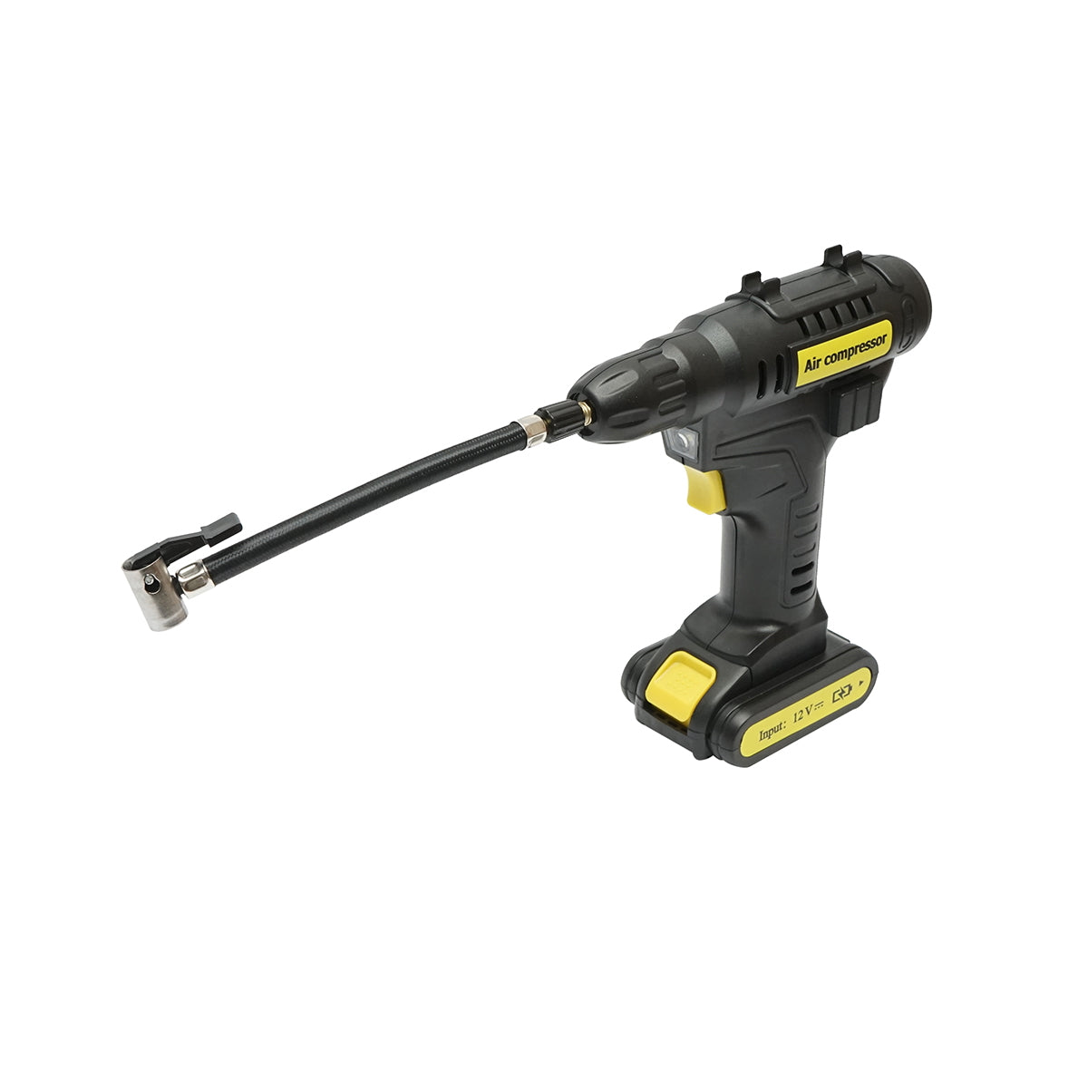 Air compressor with digital display 120W, 12V, 150PSI Li-ion battery 2000mAh Breckner Germany