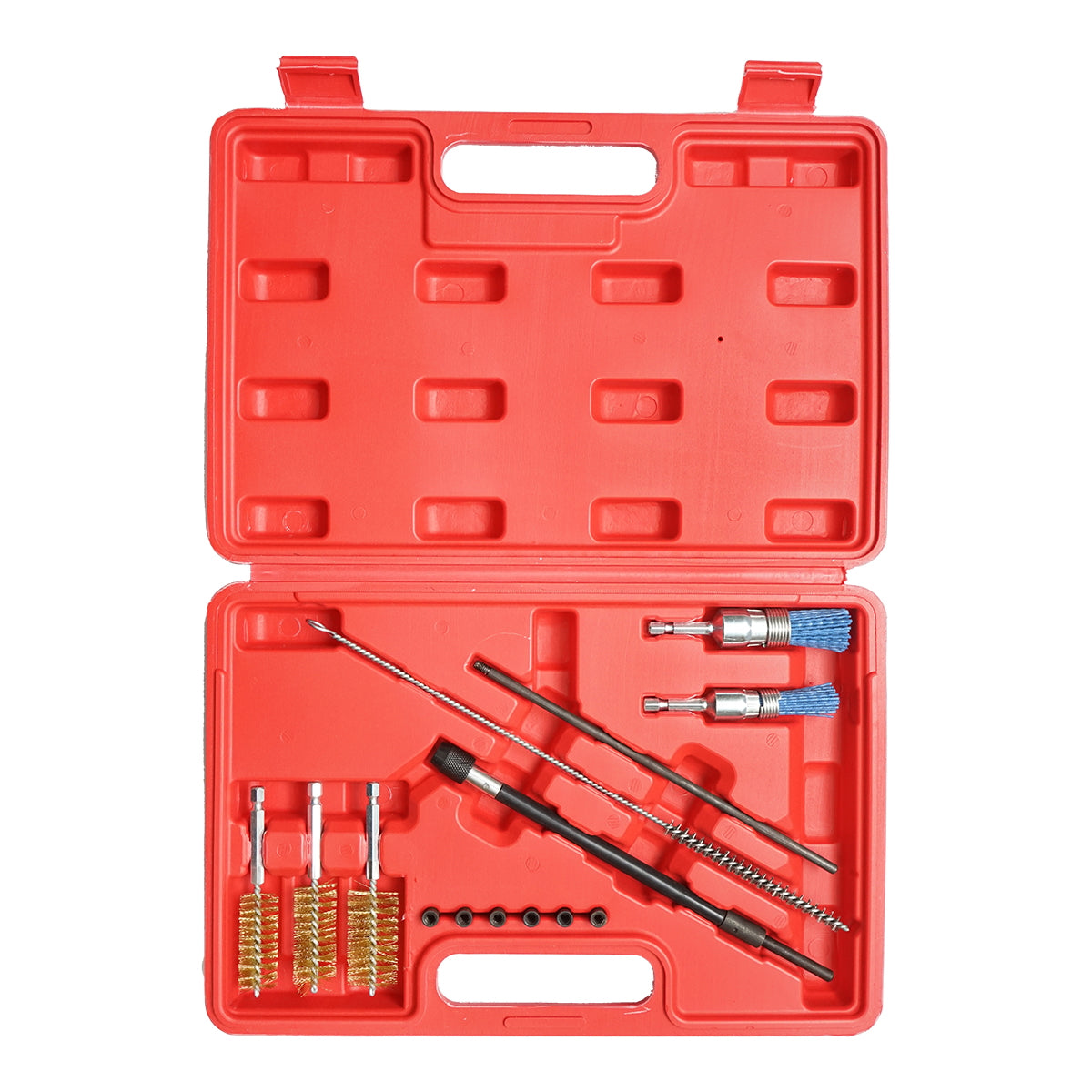 Brush kit for cleaning diesel injector seat/chair Breckner Germany