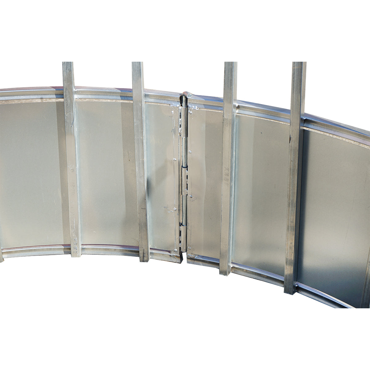 Feeding trough for round animals for hay bales with 15 places D=1.9m