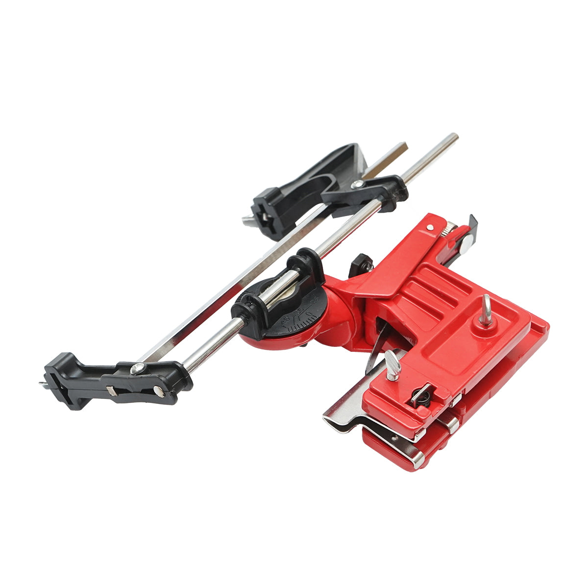 Device for sharpening chainsaw chains