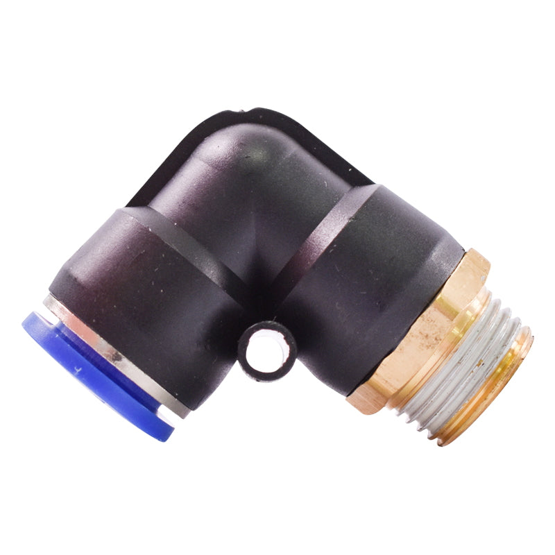 Quick plug with plastic nut and metal screw, fi 14 with 1/2
