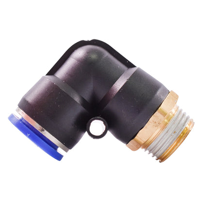 Quick plug with plastic nut and metal screw, fi 14 with 1/2