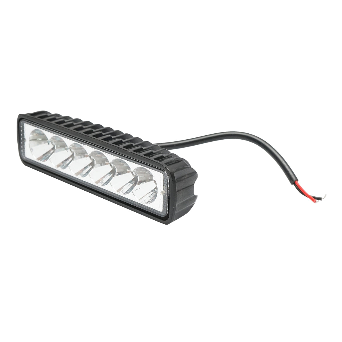 Bar lamp with 6 LEDs 10-60V 18W radiation angle 60 degrees flood type 160x43x42mm Breckner Germany