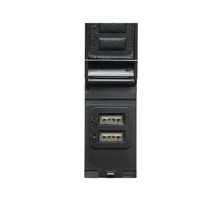 Socket, charger with 2 x USB ports 5V, 3.1A universal