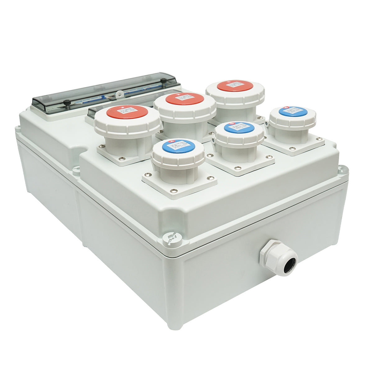 Group prize distribution board for construction site 3x415V/32A, 3x250V/16A, 10 modules, 540x360x180mm IP67 SUNTREE