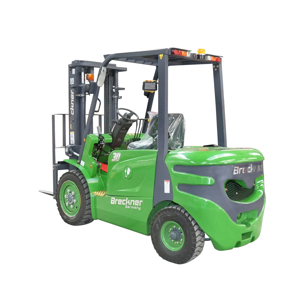 3T electric forklift duplex 3M with shaft shift Breckner Germany