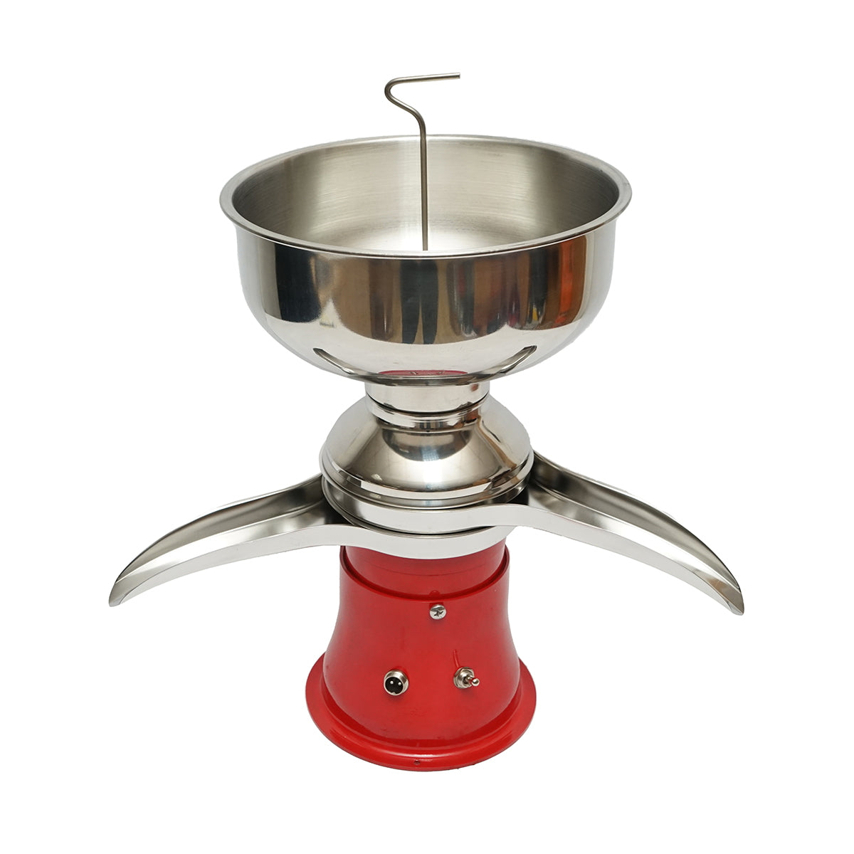 Cream separator from milk or for automatic degreasing 30W, 220V, stainless steel container 5L, capacity 50L/h