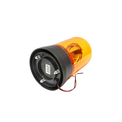 24V yellow beacon with screw mounting