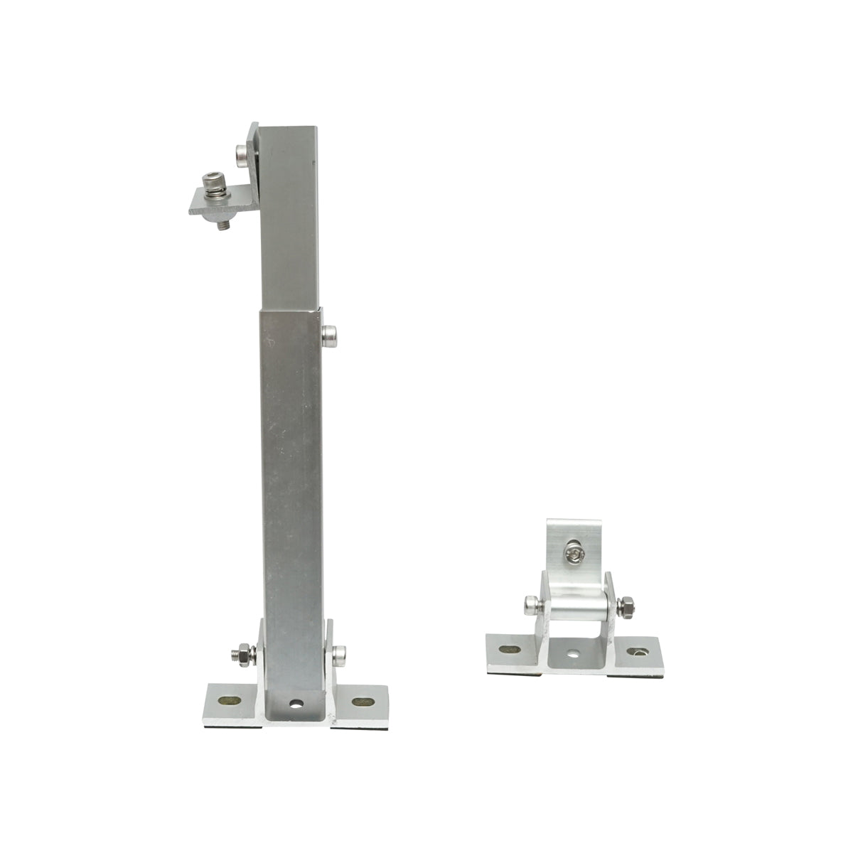 Set of legs, mounting system for solar panels with adjustable angle 10-15 degrees, system A 20mm
