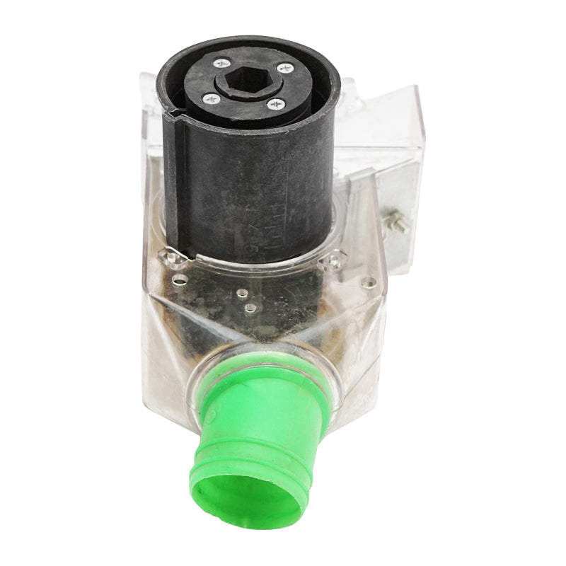 Fertilizer dispenser for the hiller machine