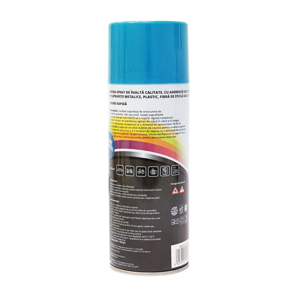 Rabe blue auto spray paint 5125 traffic blue 450ml MAGIC