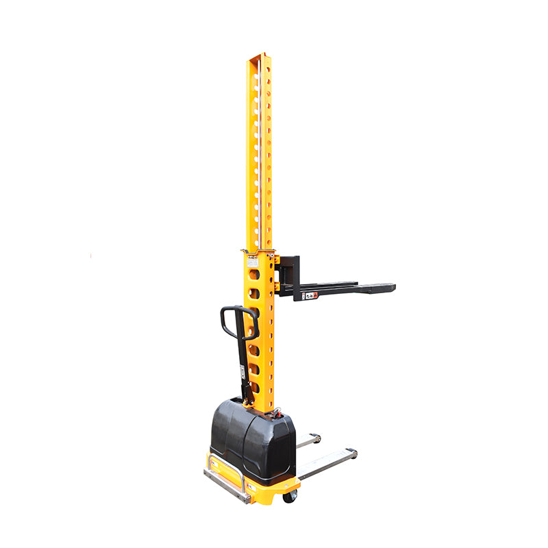 Electric pallet truck 500kg with self-loading