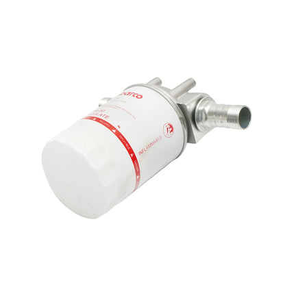 Fuel and oil transfer filter with 2 connectors SN40660, XN3107 Breckner Germany
