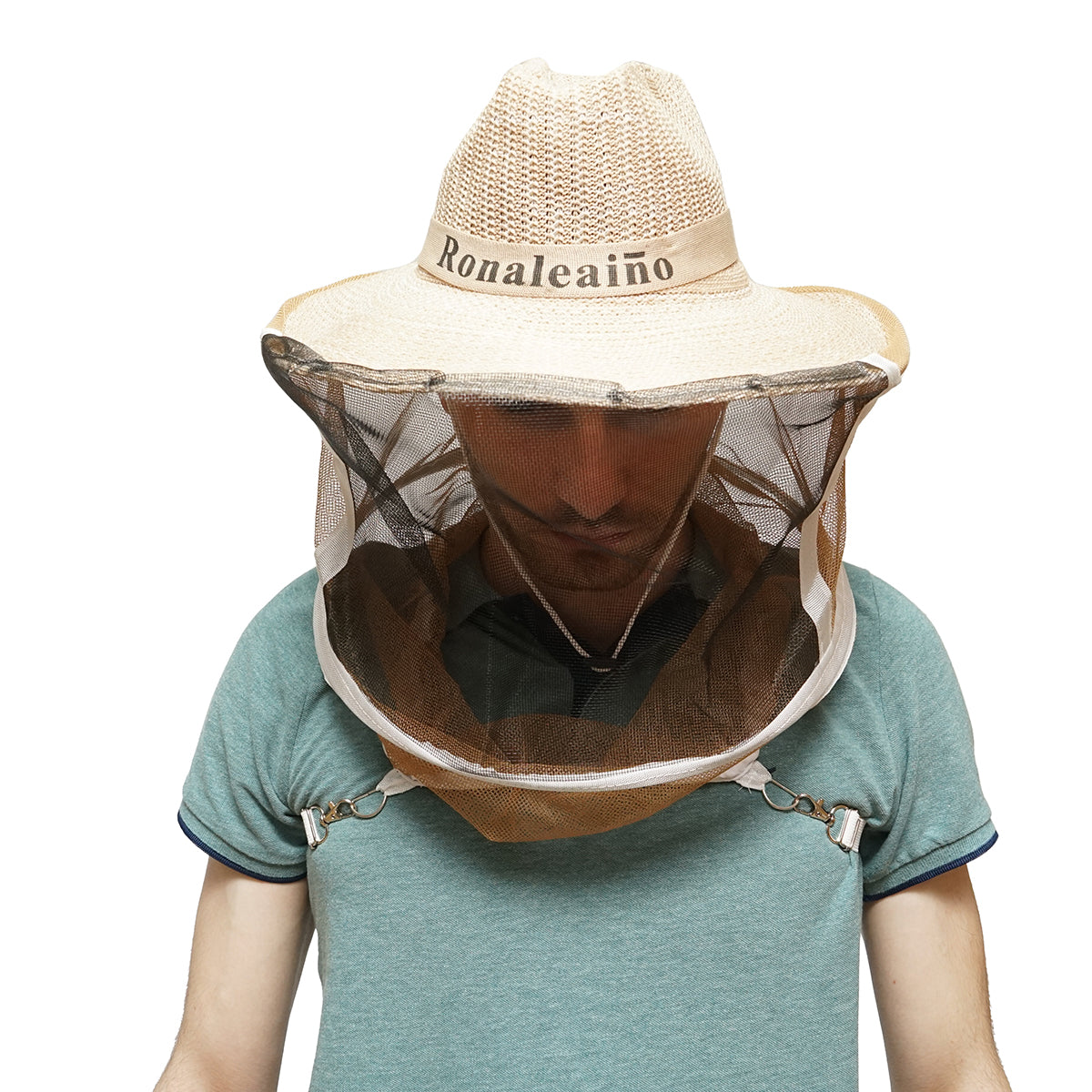 Bee keeping mask with bee protection bust