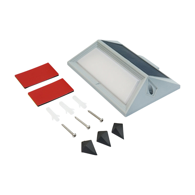SMD-LED lamp 1.6W with solar panel for stairs and fence 2V/0.58W and battery 1.2V/1000mAh Breckner Germany