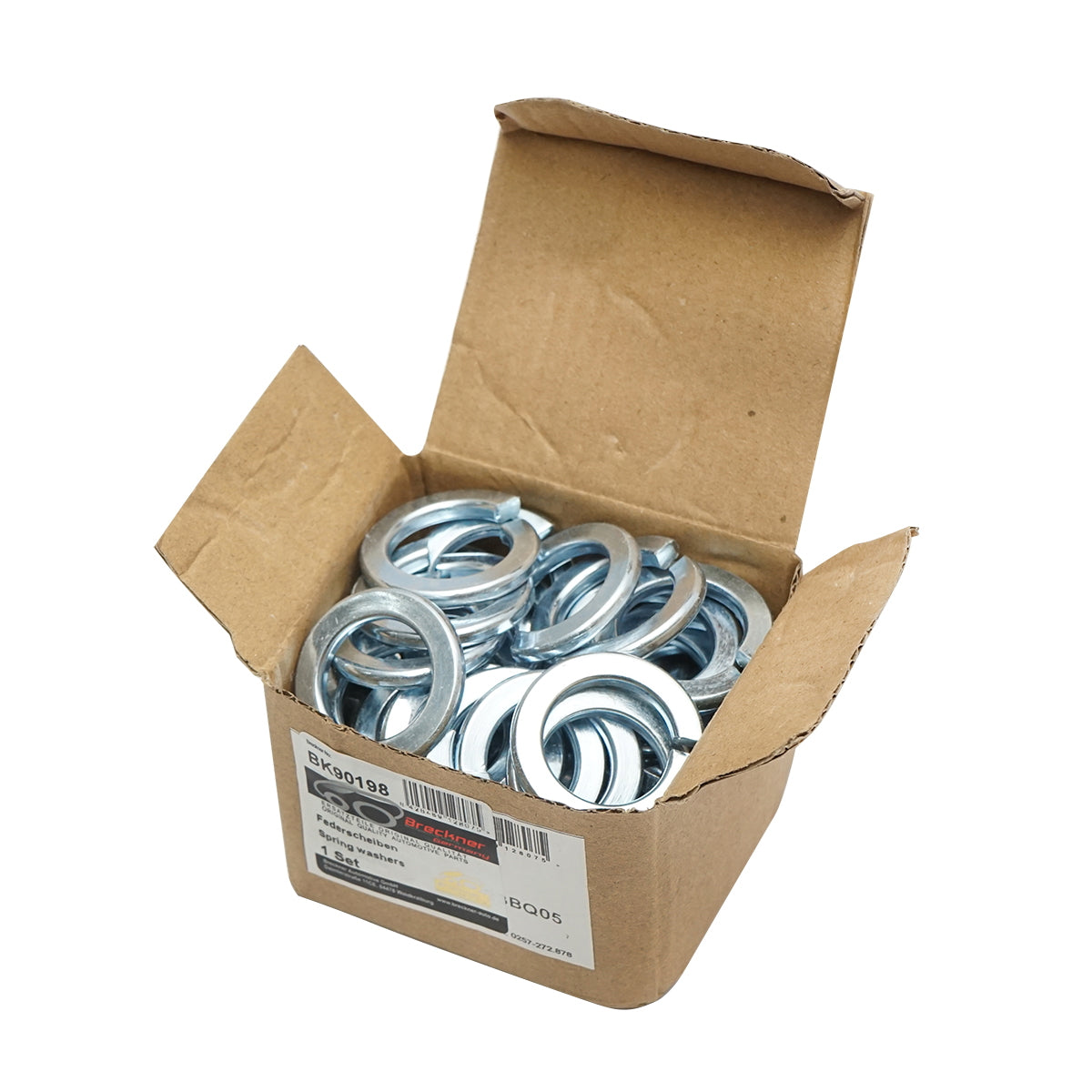 Set of 50 grover washers DIN 127B-4.8 M22