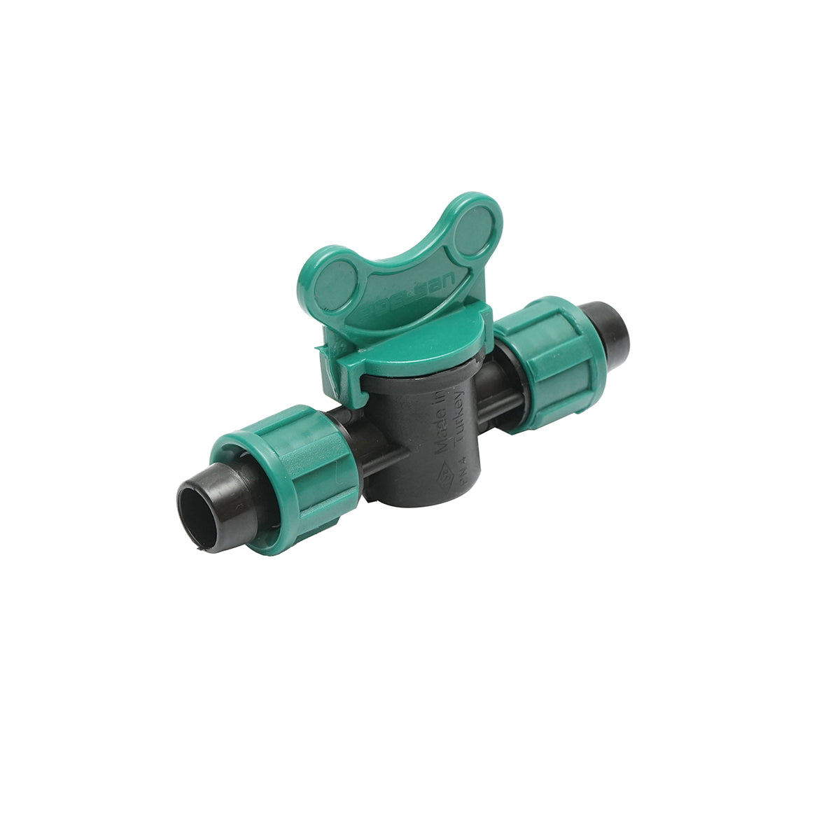 Equal drip tube faucet D17x17mm, PN4, for irrigation systems