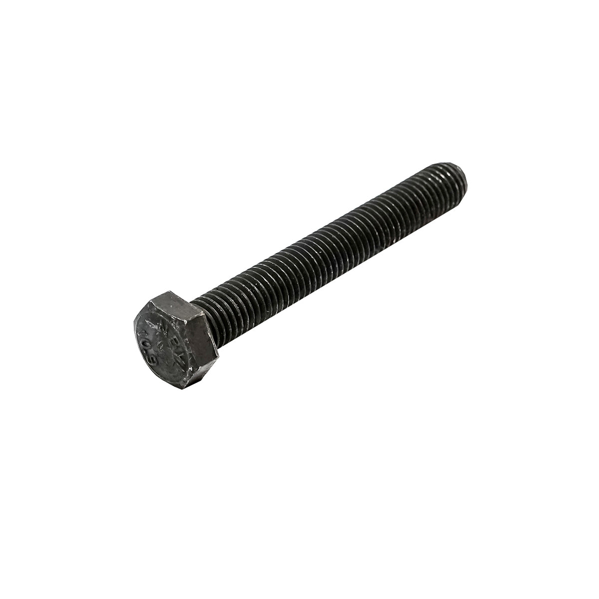 Black screw with hexagonal head DIN 933 M14x100 G10.9 50 pieces/bag