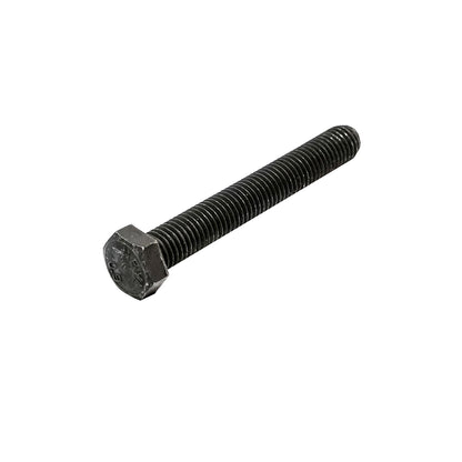 Black screw with hexagonal head DIN 933 M14x100 G10.9 50 pieces/bag