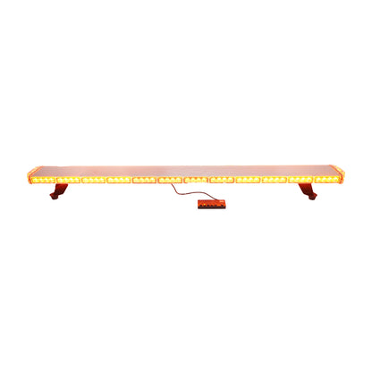 12V lighted beacon ramp with 26 yellow light modules 1440x143x43mm Breckner Germany