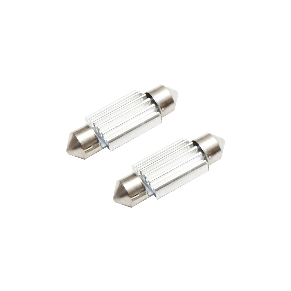 Set of 2 LED SMD SOFIT bulbs 36mm 12V 0.2A cold light Breckner Germany