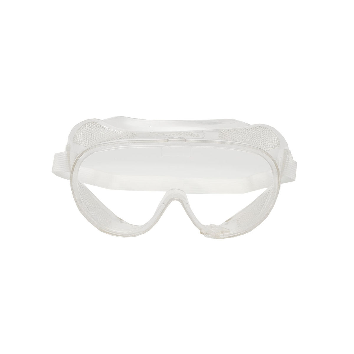 Set of work equipment including dust mask, glasses, and Hoteche headphones.
