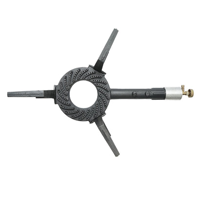 Pirostrie, cast iron gas burner with 3 legs
