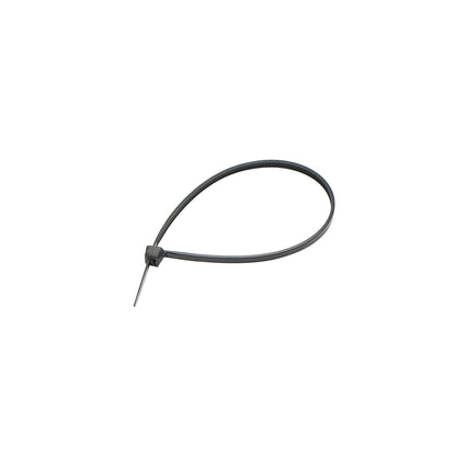 Facet, plastic collar 2.5x160mm, black, set of 100 pieces Breckner Germany