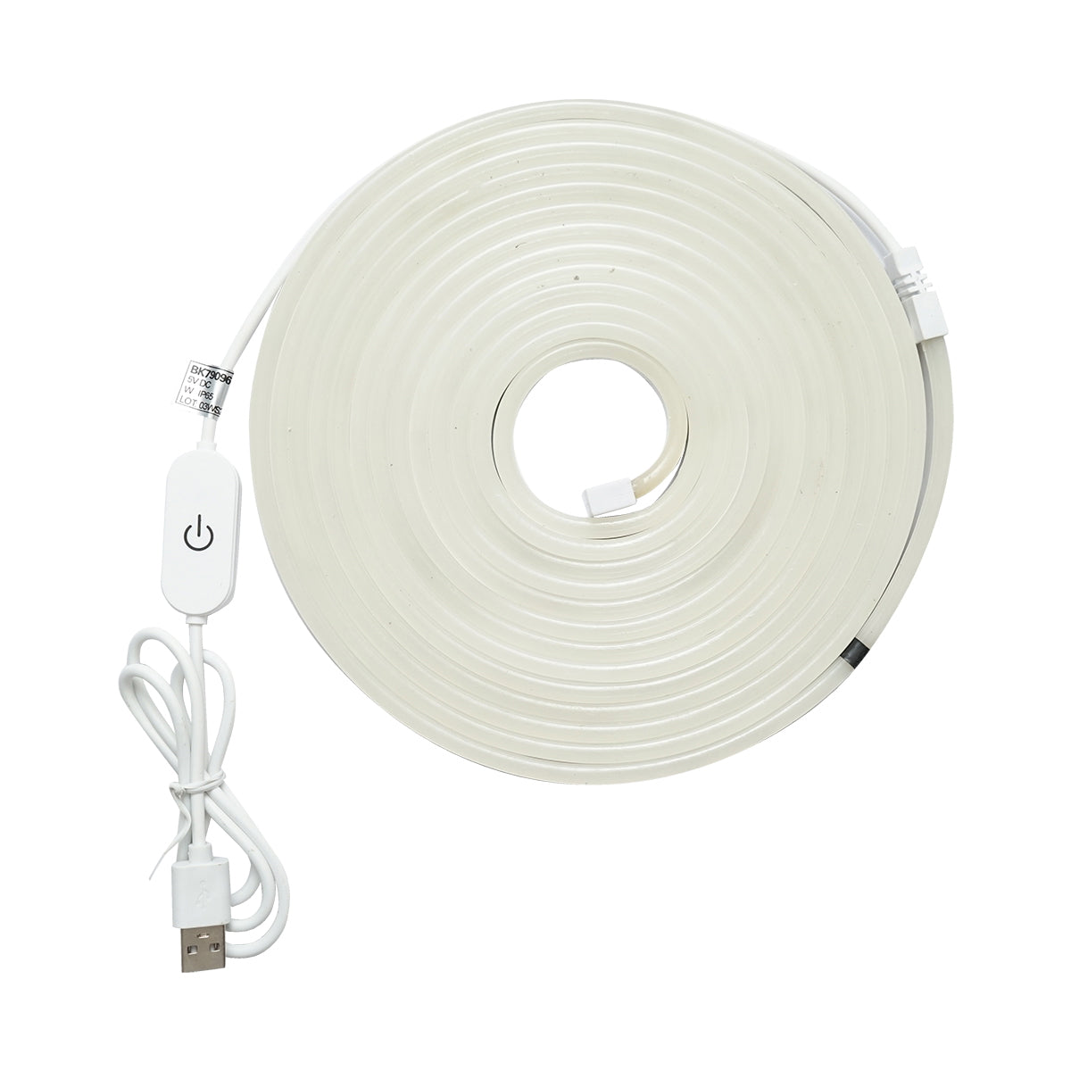 LED strip 3000K, 5V, USB, 5m IP65 Breckner Germany
