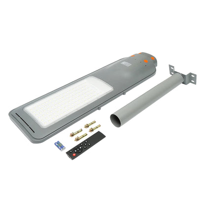 600W LED solar street lamp, 6500K, 20Ah battery with solar panel and remote control IP65 Breckner Germany