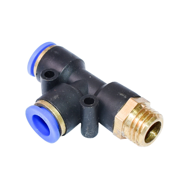 Quick T plastic connector and metal screw fi 10x10 with M16