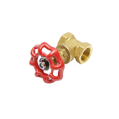 Bronze passage tap 1/2, PN16 with internal thread