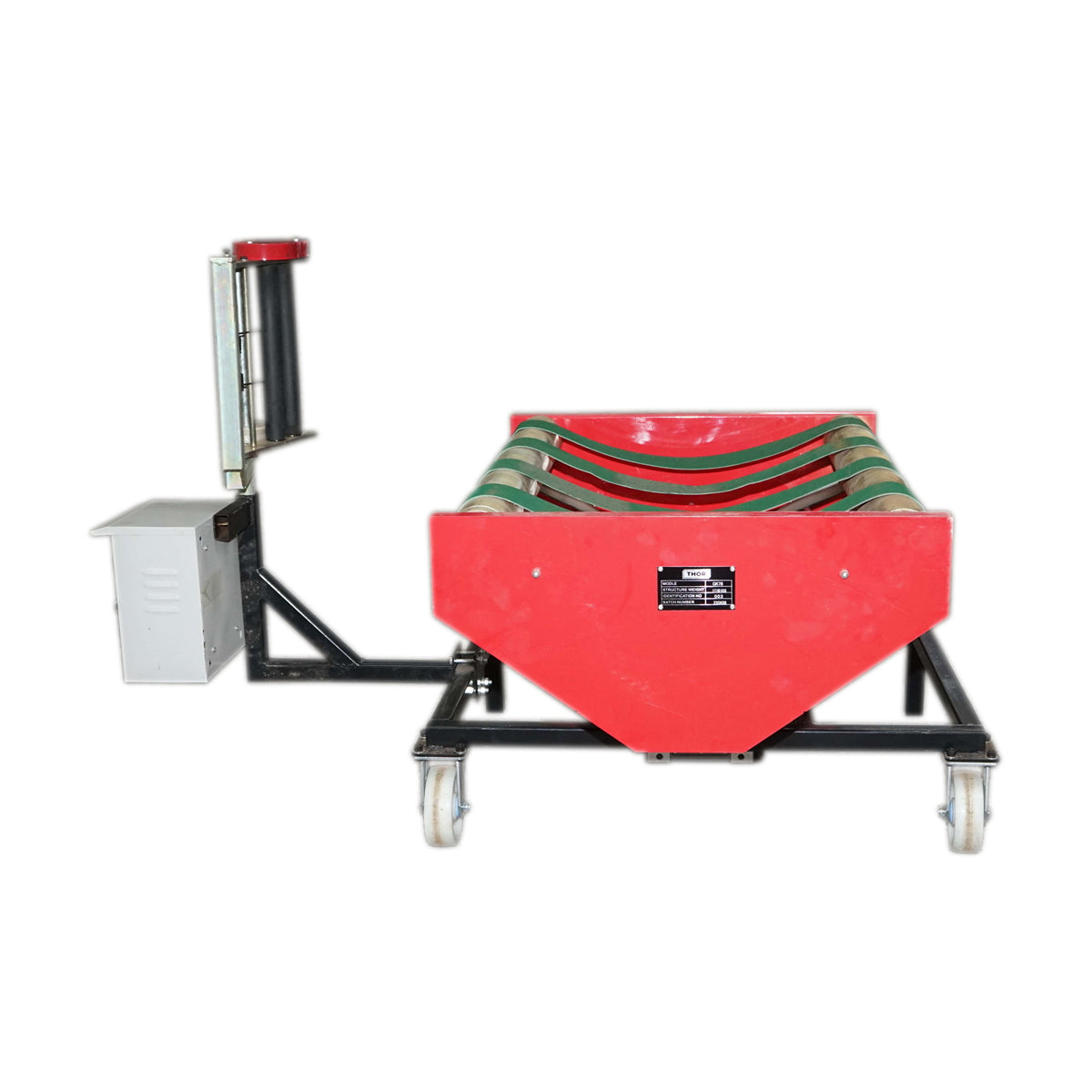 Electric baler wrapping machine 805x903mm with 0.7 KW motor, 230V