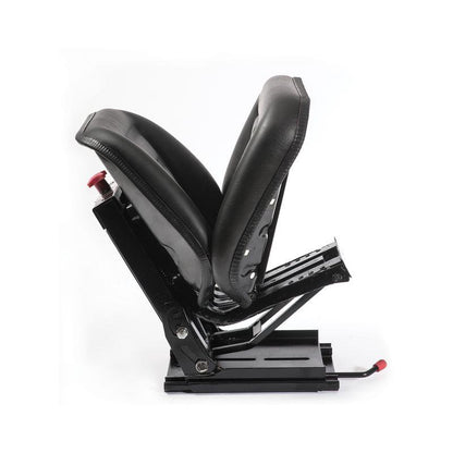 Universal tractor seat with foldable seating