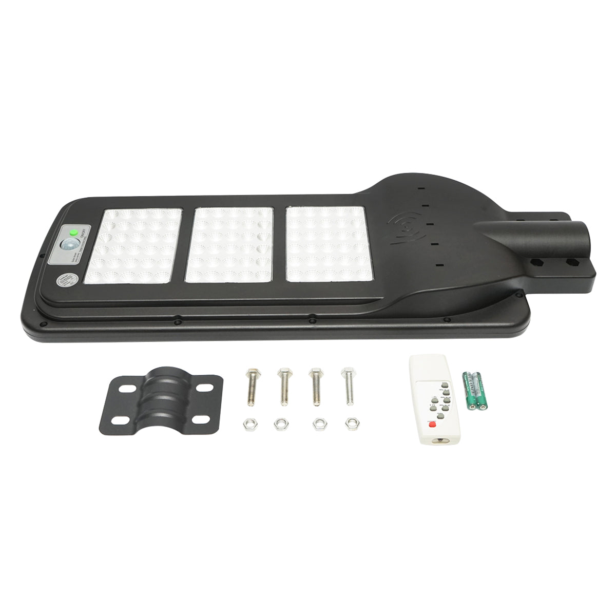 70W LED solar street light, 6500K, IP65 with solar panel, motion sensor Breckner Germany