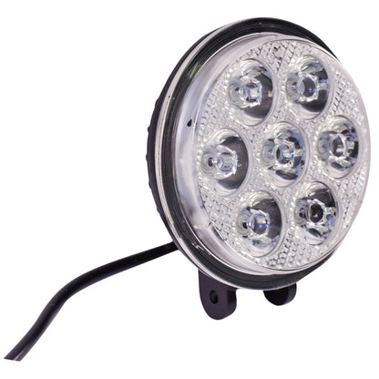 Lamp with 7 LEDs 10-30V 21W radiation angle 60 degrees flood type Breckner Germany