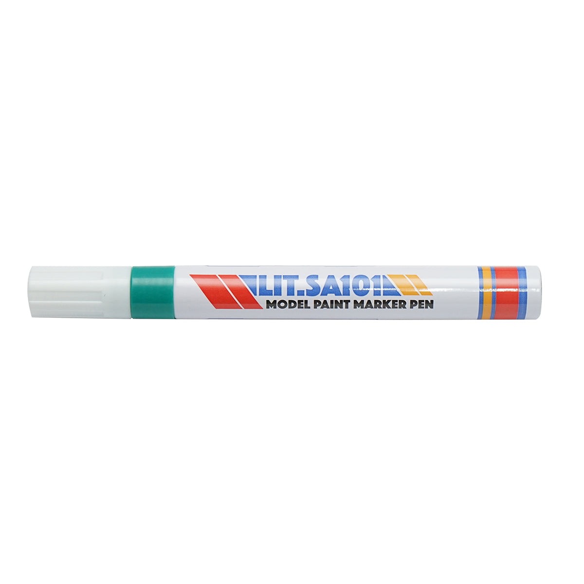 Green oil-based paint marker, waterproof, quick-drying, 12 pieces